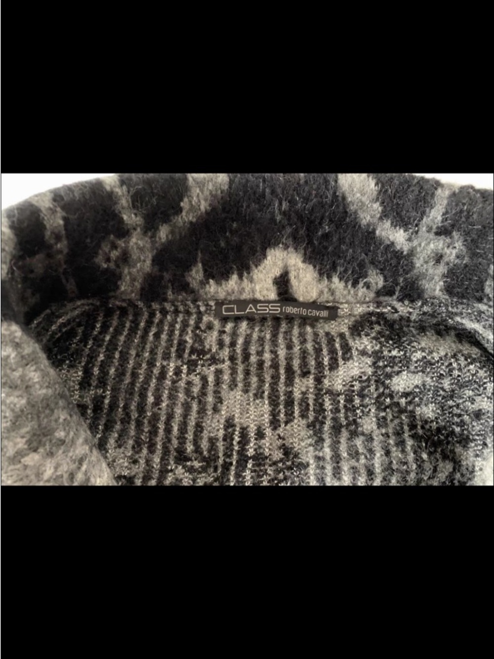 roberto cavalli vintage knitted fur coat - Picture 3 of 5